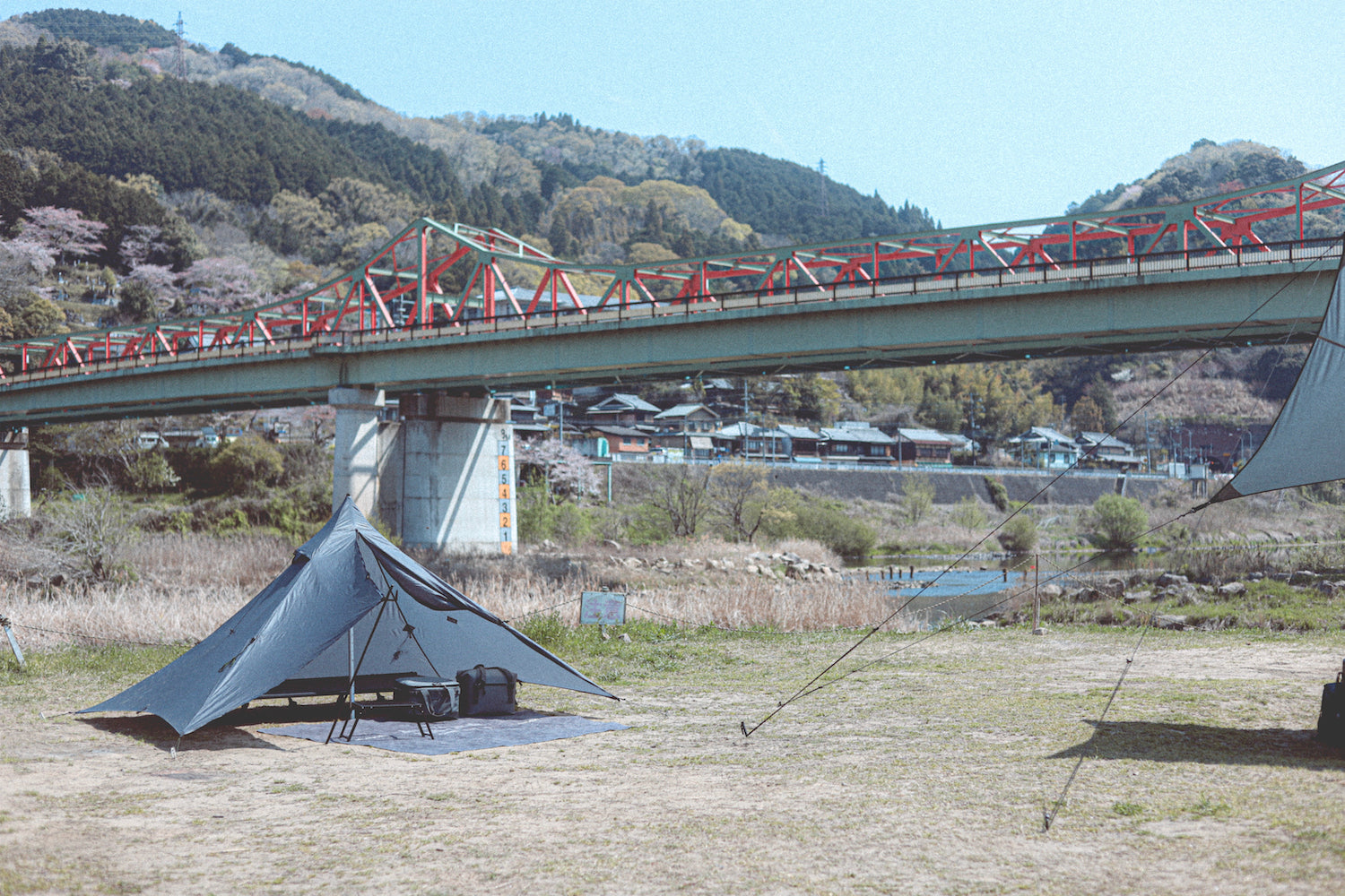 お花見デイキャンプへ