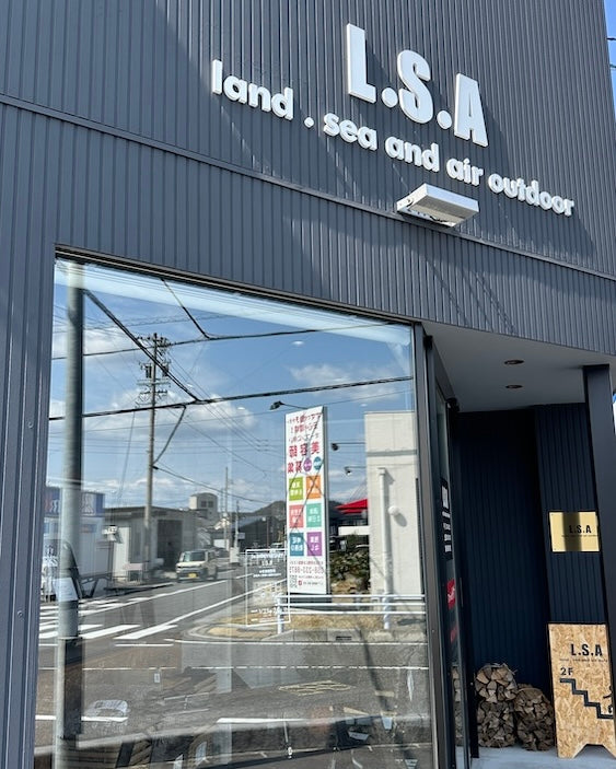 岐阜県「L .S.A 」 キャンプショップに行ってきました。