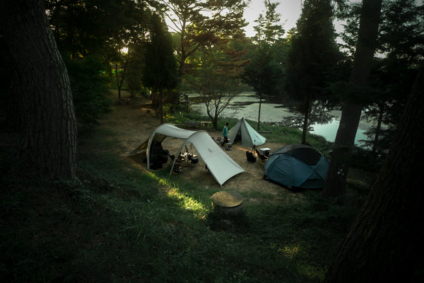 岡山でソログルキャンプでチル