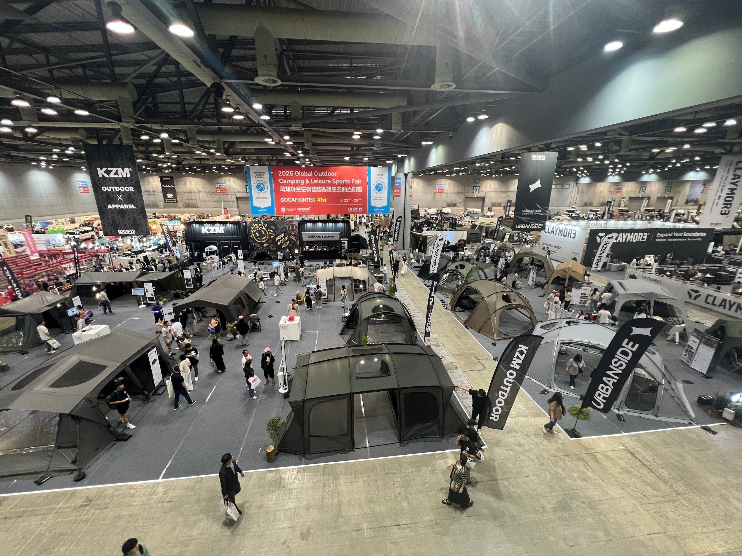 韓国 アウトドアSHOW GOCAF2025に行ってきました!