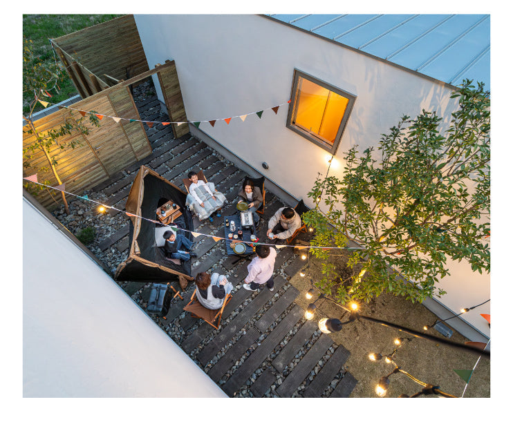 D'S STYLE コラボキャンペーン アウトドアのあるお家