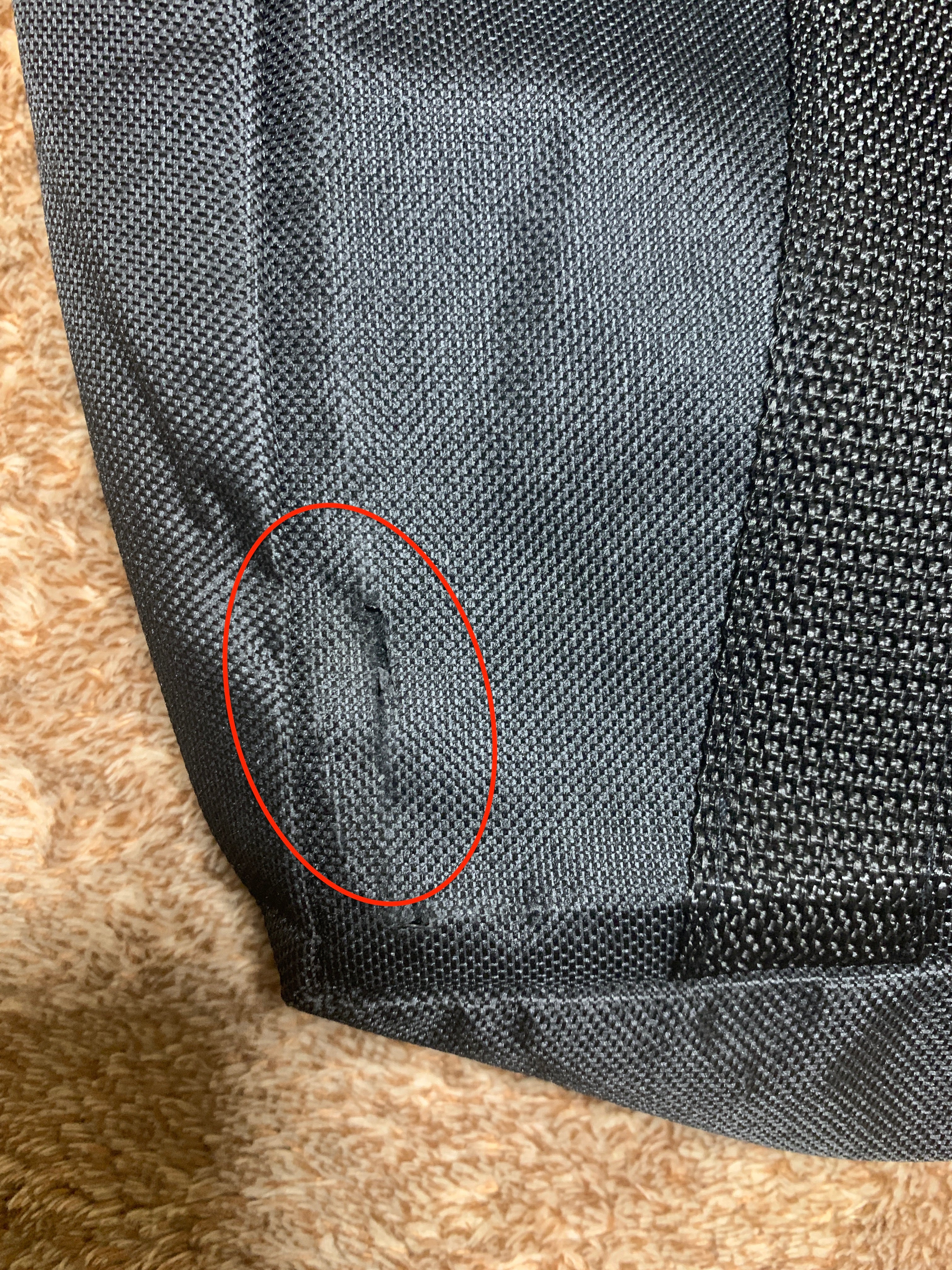 訳ありB品 ウッドハイバックチェアロータイプ ブラウン