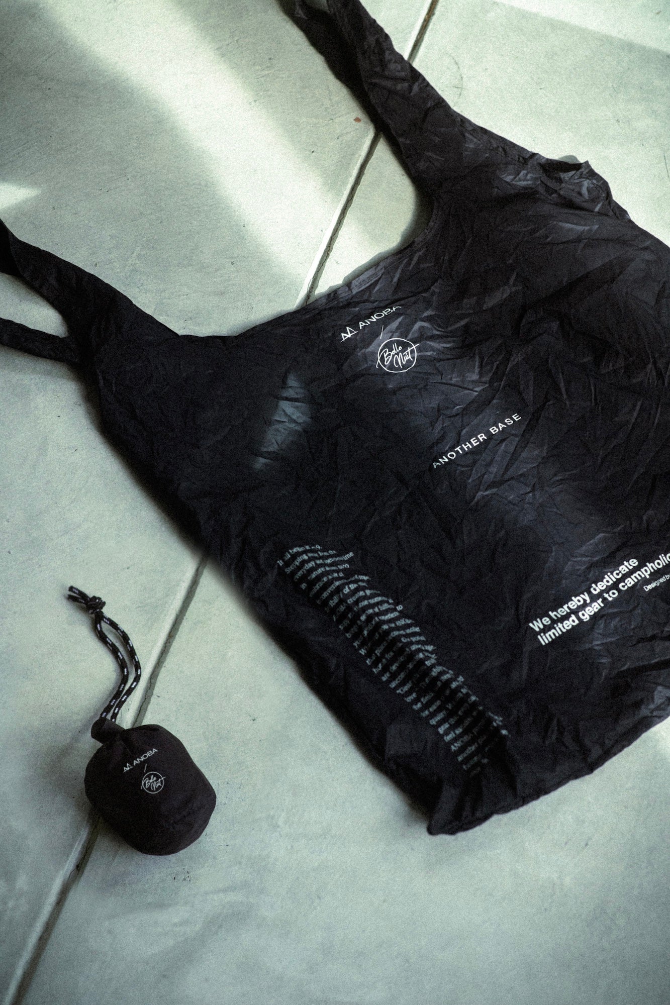 ANOBA x Bellenuit パッカブルハンドバッグ