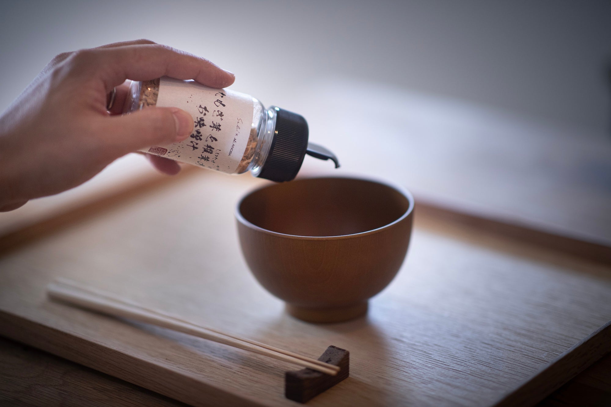 sabi x ANOBA 味噌汁 - Miso Soup - たもぎ茸と椎茸