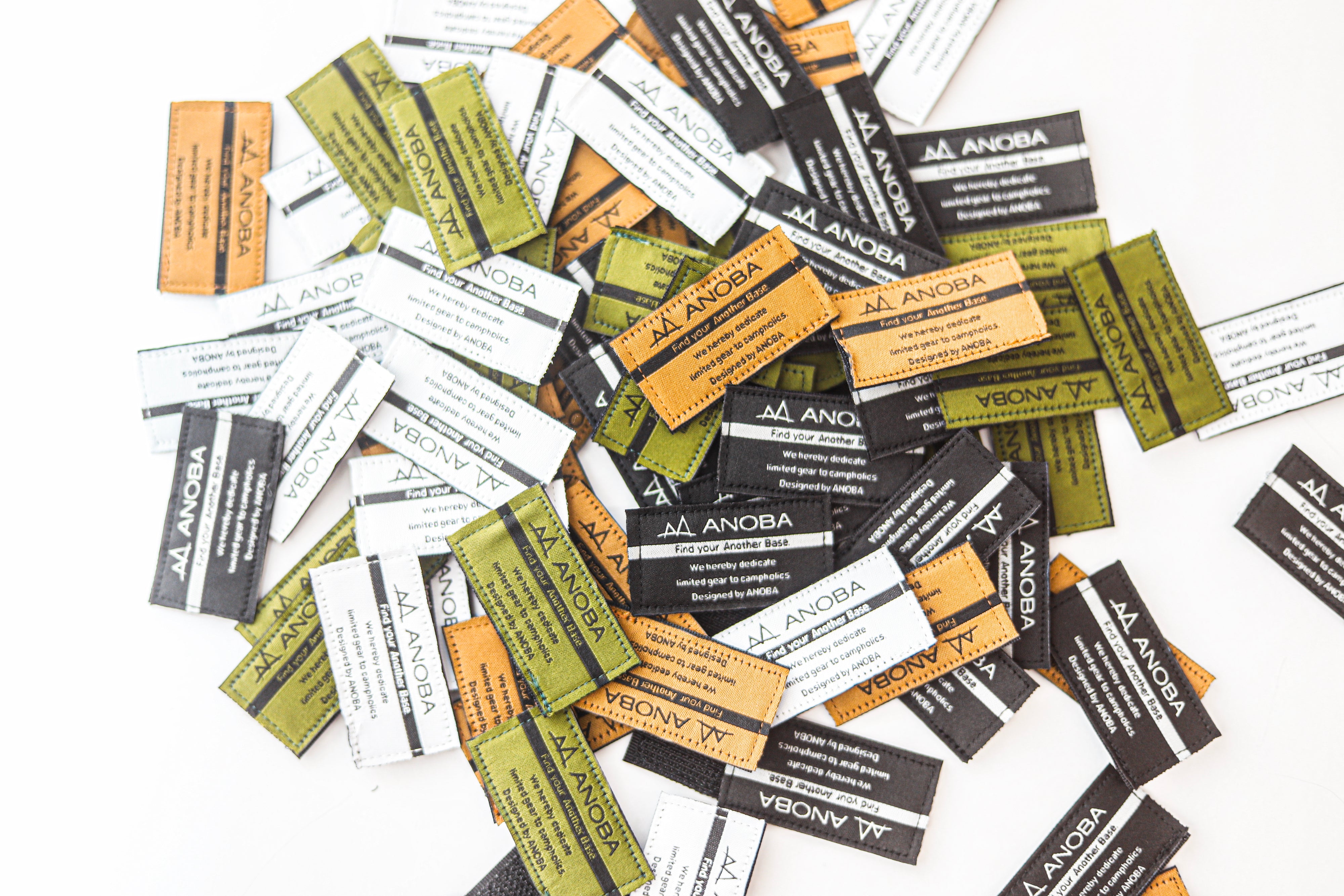 オリジナルワッペン 2枚セット ブラック