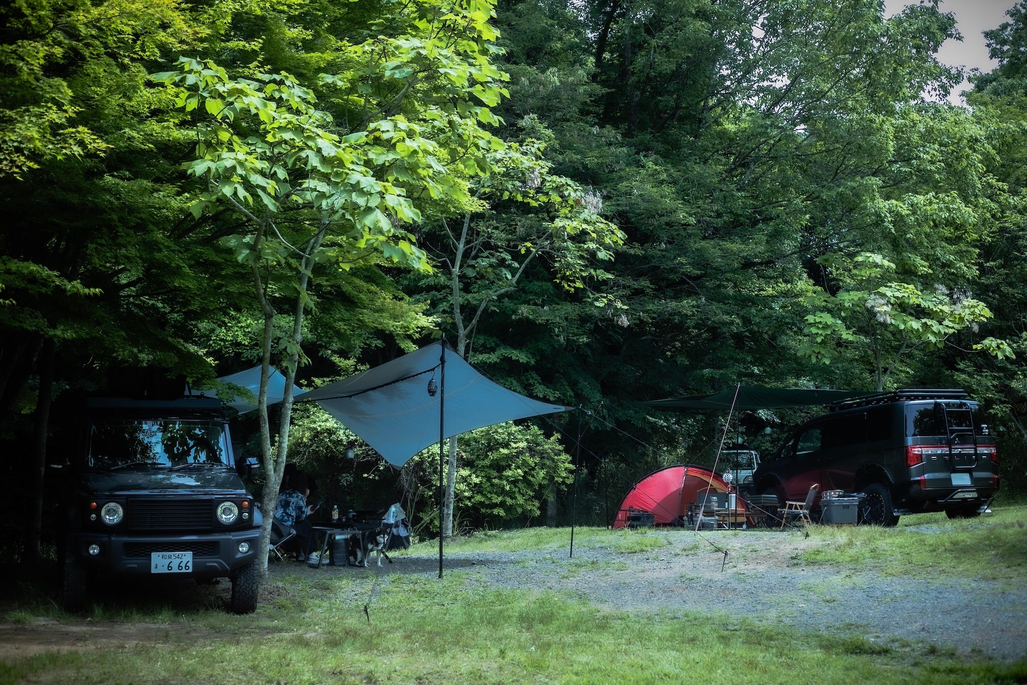 岡山県でしっぽりキャンプしてきました！