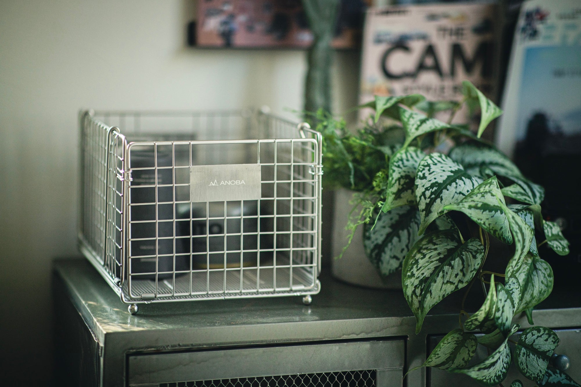 フォールディングワイヤーバスケット S SUS Ver. ※お一人様 1点まで