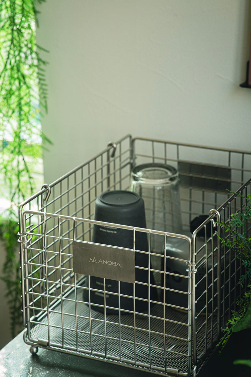 フォールディングワイヤーバスケット S SUS Ver. – ANOBA Official Web