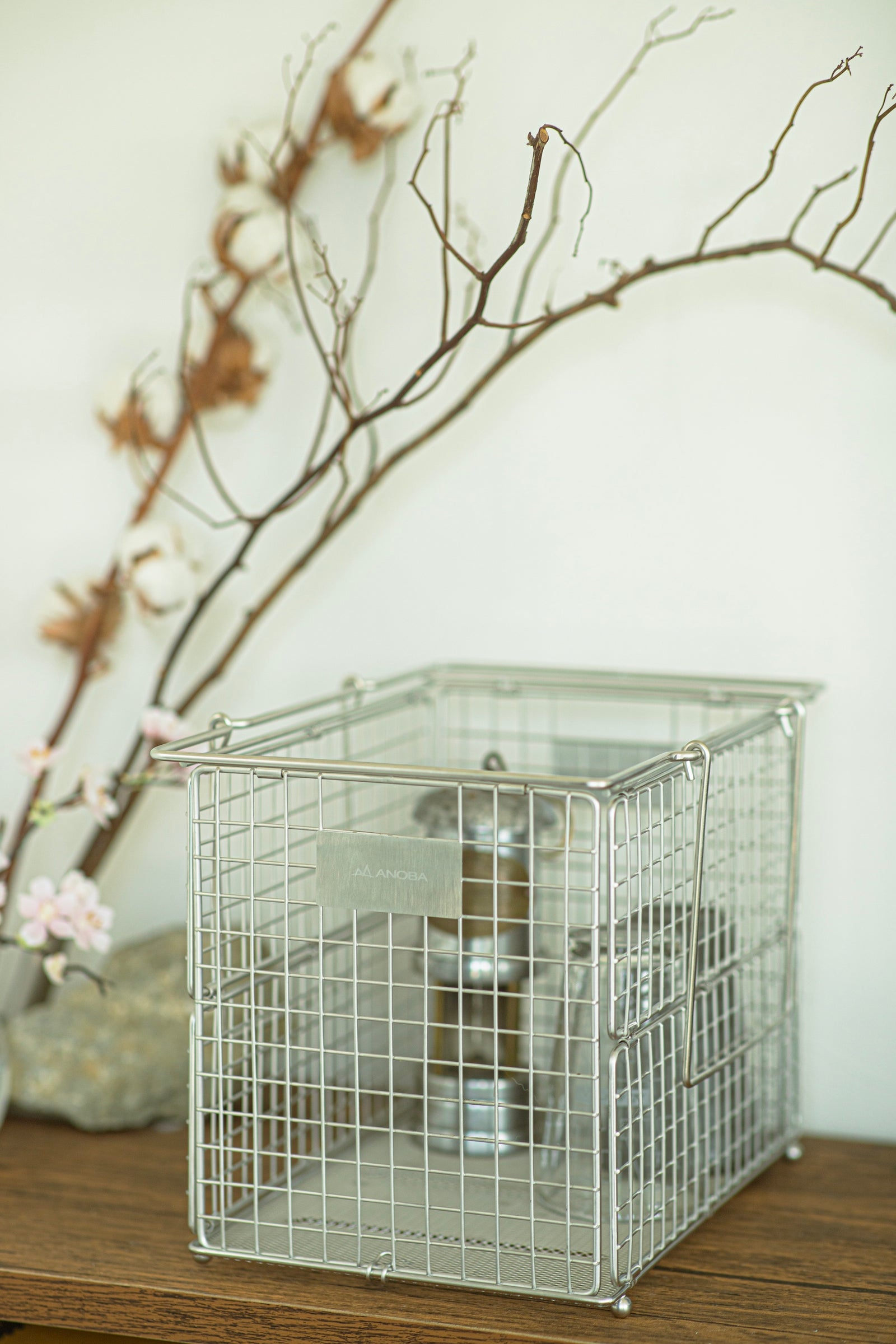 ANOBA フォールディングワイヤーバスケット　M フォールディングワイヤーバスケット M – ANOBA Official Web Site