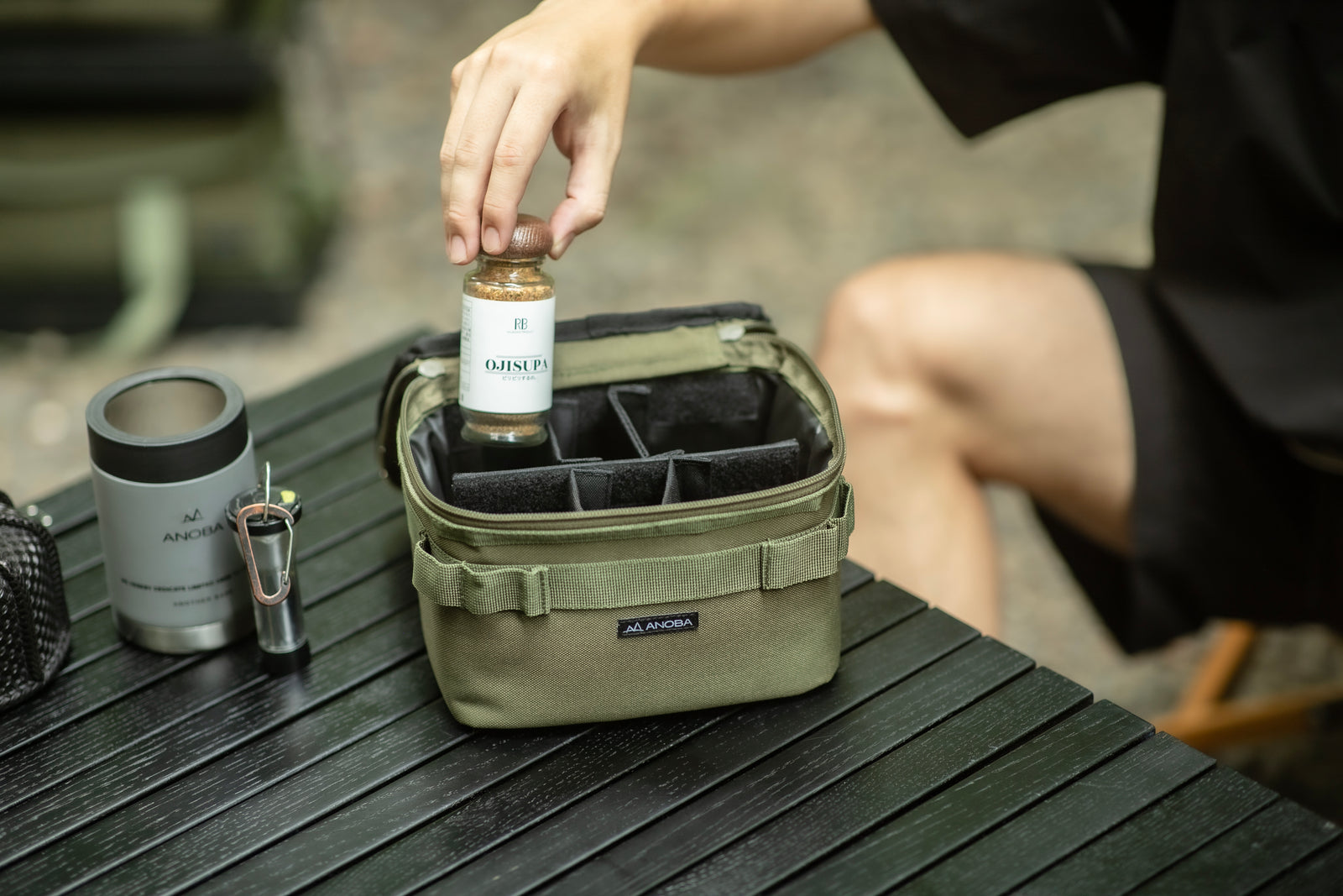 パセコストーブ　ANOBAケース付き パセコストーブとANOBAのケース ANOBA x TARPtoTARP Exclusive Color