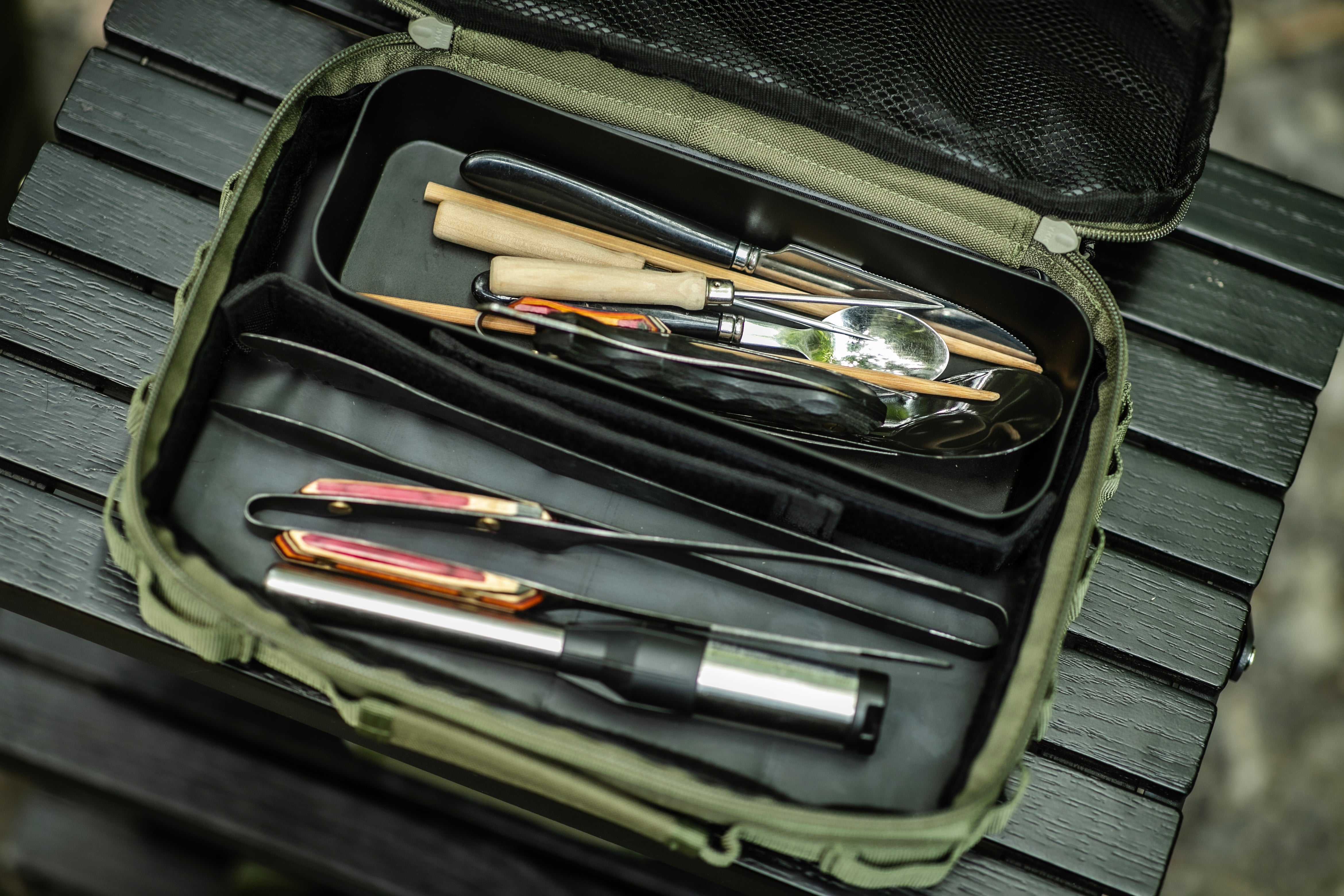 マルチミニボックス M Flat オリーブ