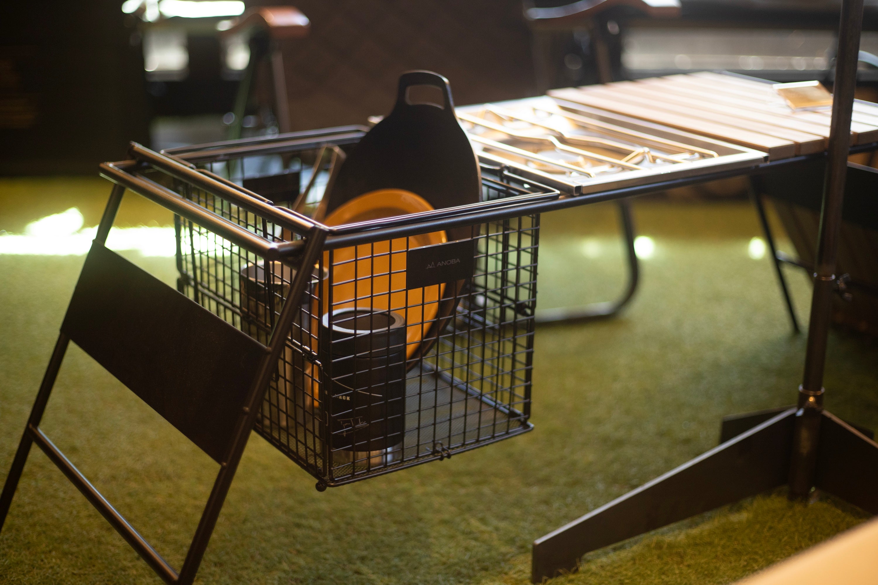 フォールディングワイヤーバスケット M