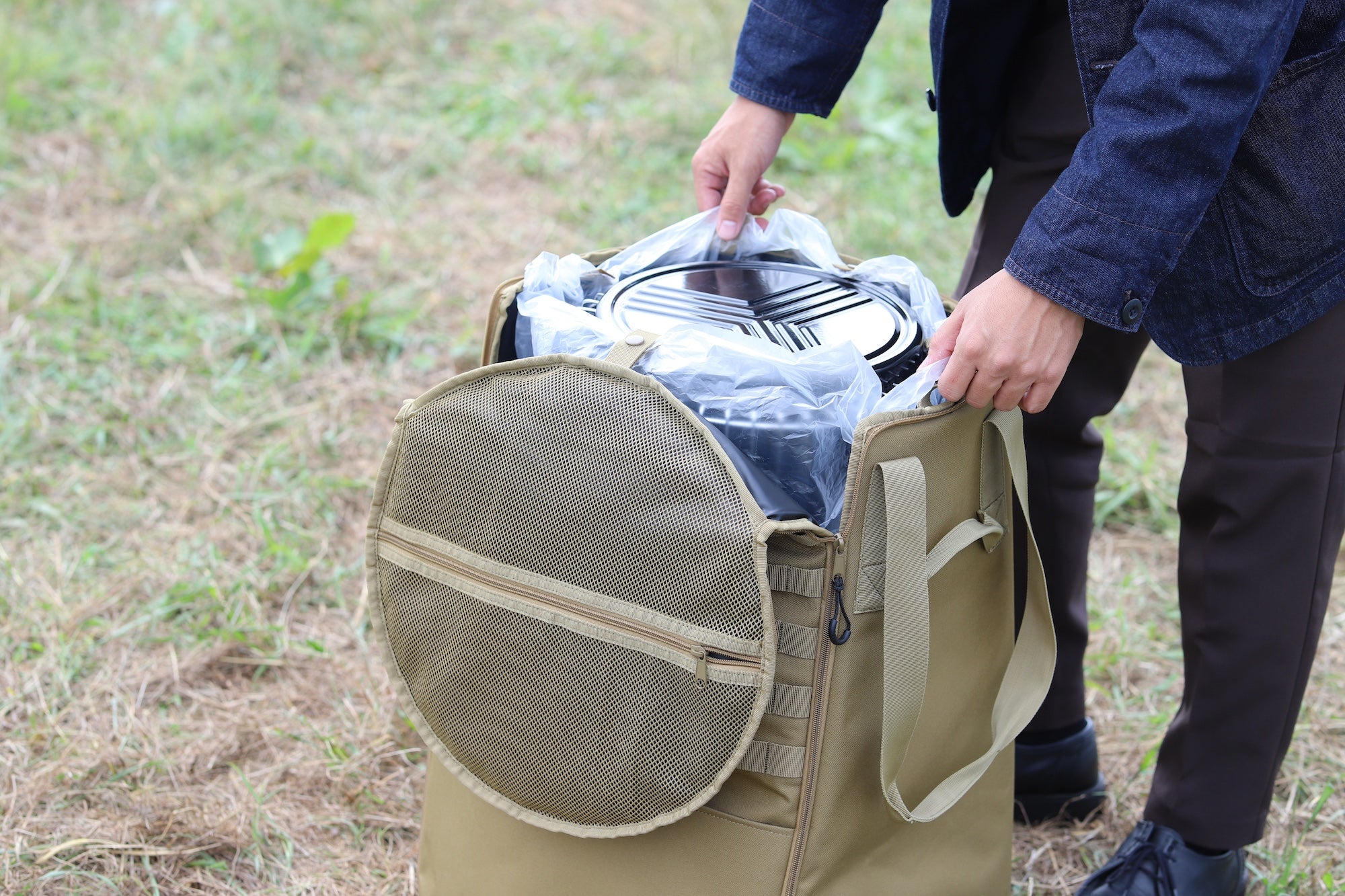 ストーブダストバッグ BIG コヨーテ