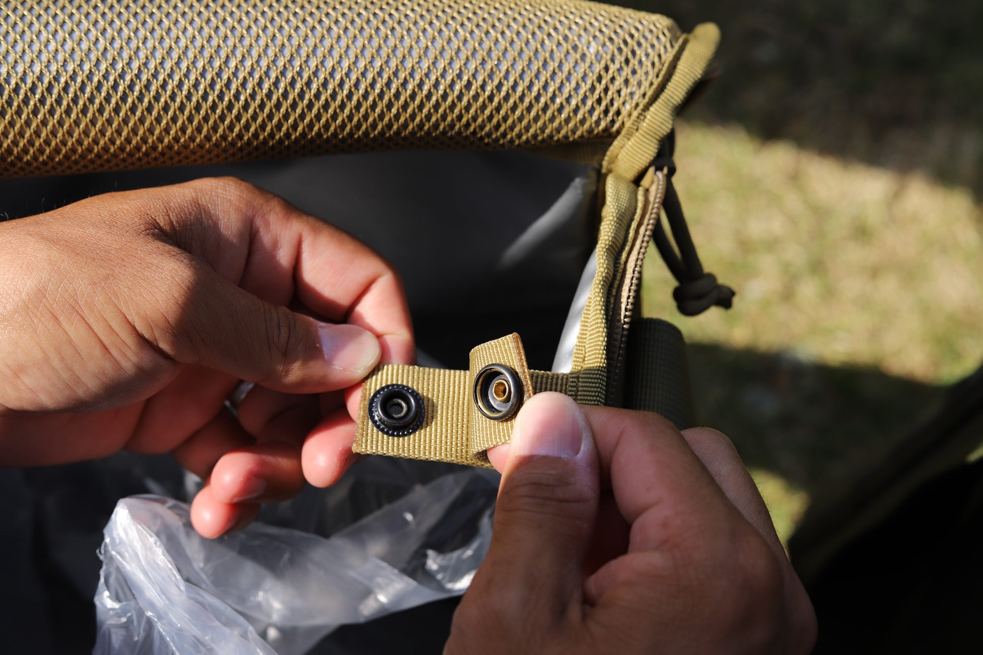 ストーブダストバッグ BIG コヨーテ