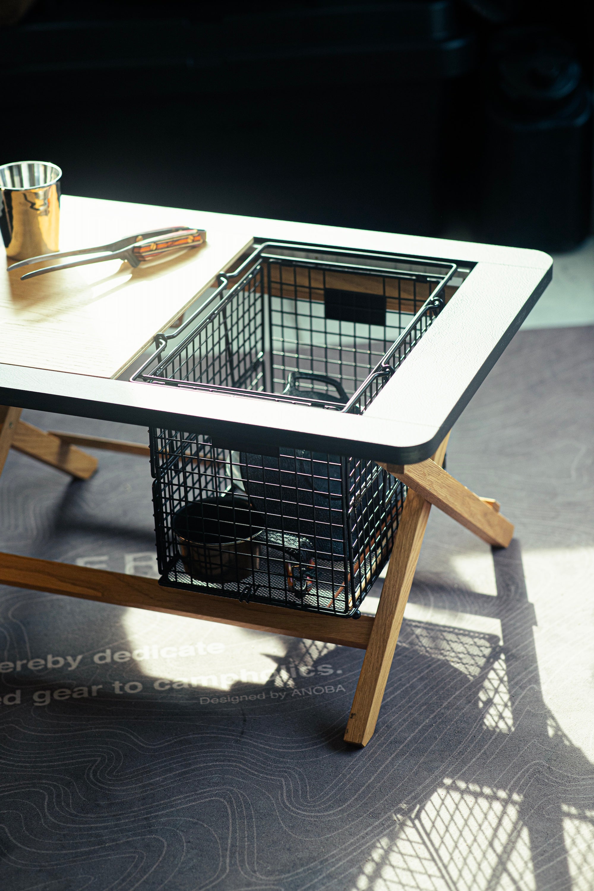 フォールディングワイヤーバスケット M