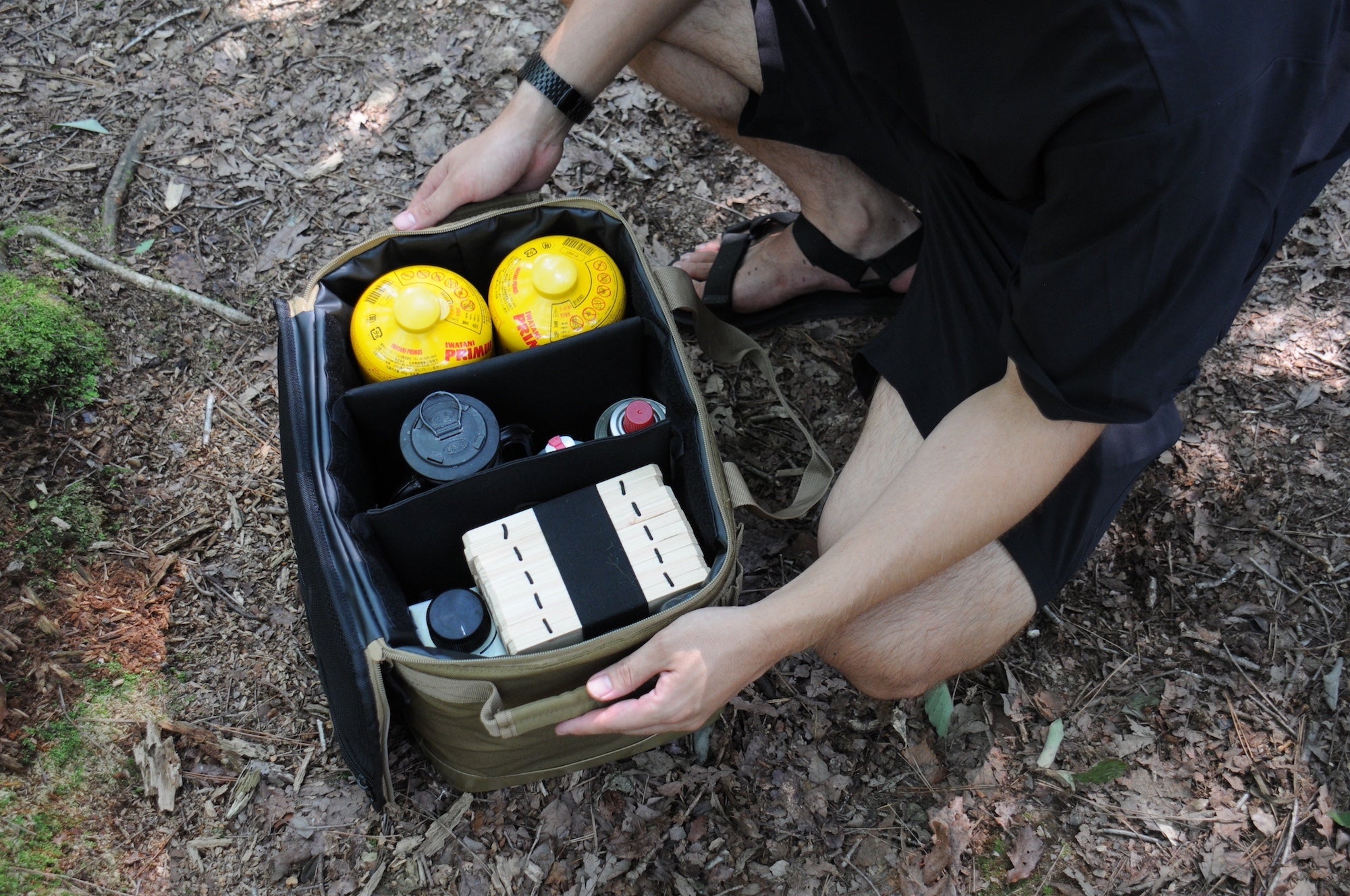 マルチギアボックス L オリーブ