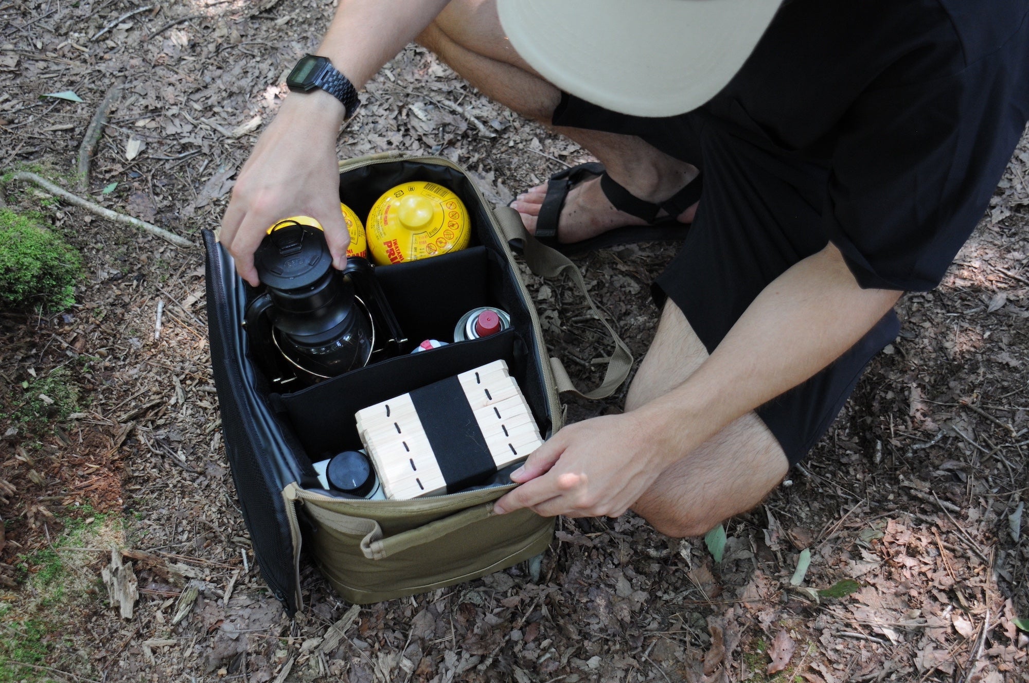 マルチギアボックス L オリーブ