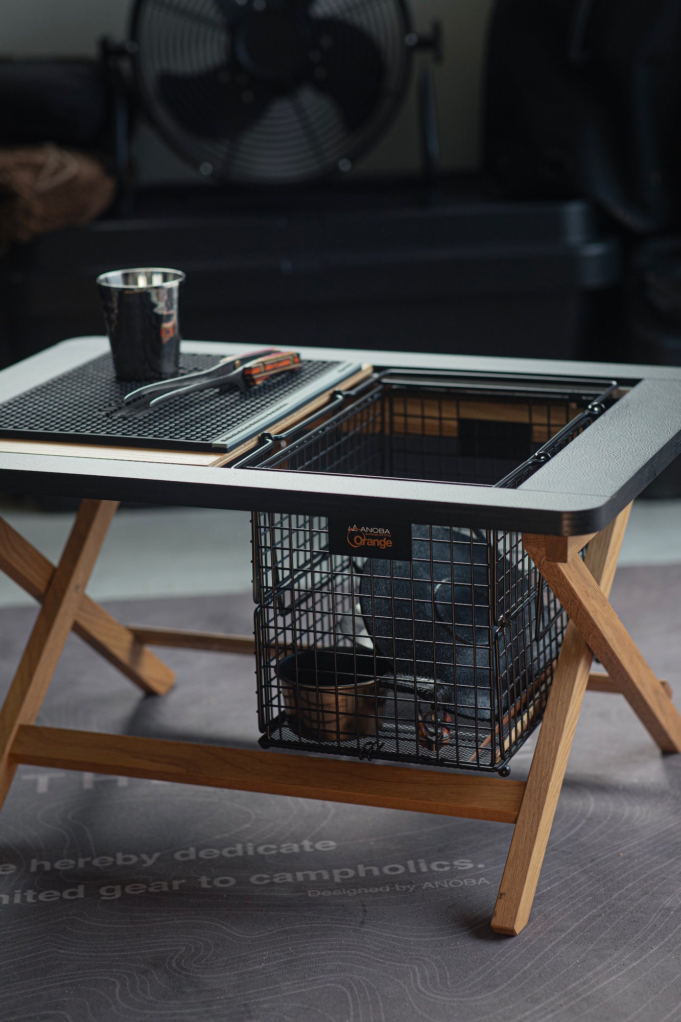 フォールディングワイヤーバスケット M　ANOBA x Orange Limited Edition  ※お一人様1点まで