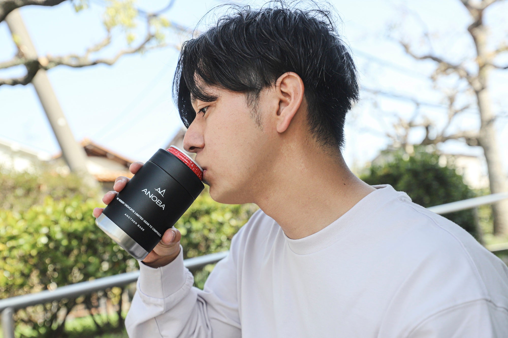 バキューム缶ホルダー ホワイト